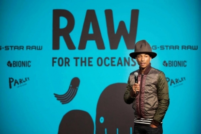 Pharrell Williams disegna << Raw for the Ocean>> in collaborazione con G-Star