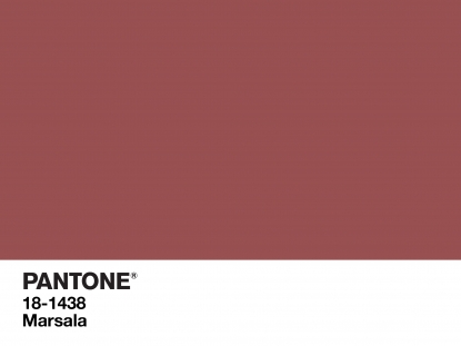 Marsala è il colore del 2015