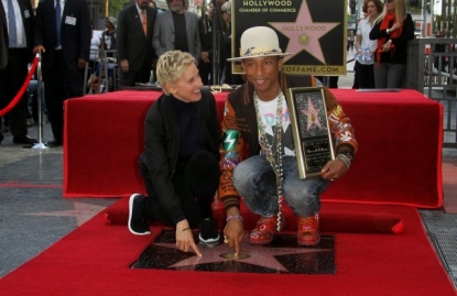 Pharrell Williams è la nuova stella di Hollywood