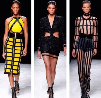 BALMAIN pfw 2015 spring summer